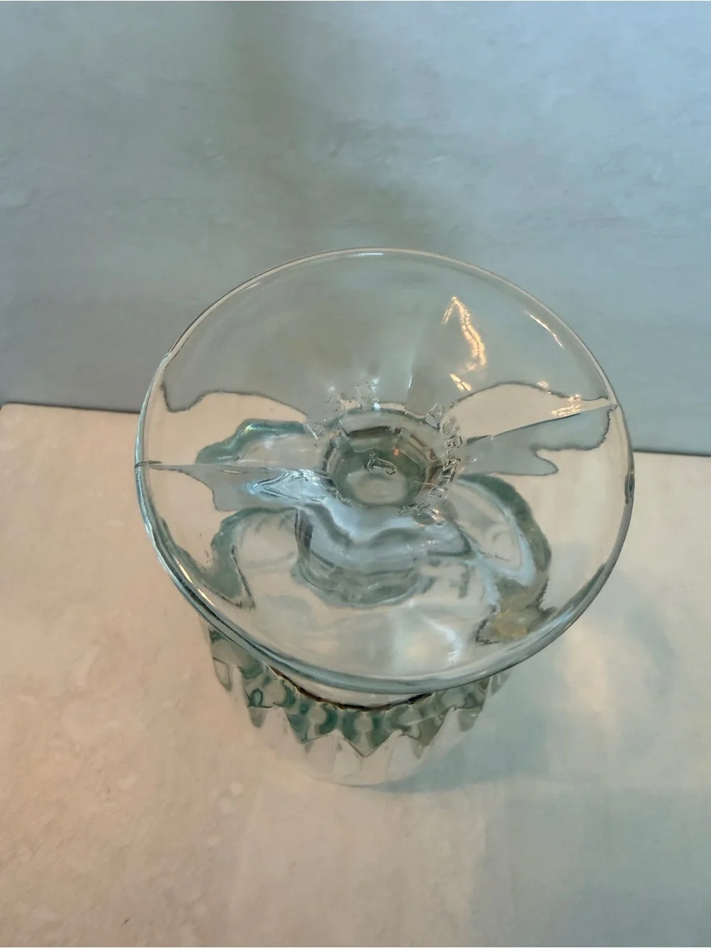 Vintage Libbey Duratuff Clear Glass Iced Tea, Water Goblet